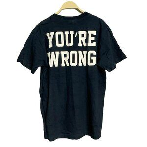 Hundreds Debate Team Tshirt Men Size M You Are Wrong Funny Quote Pocket Winner